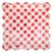 Red Gingham Scalloped Party Plates – 8ct | Summer BBQ & 4th of July Party Plates